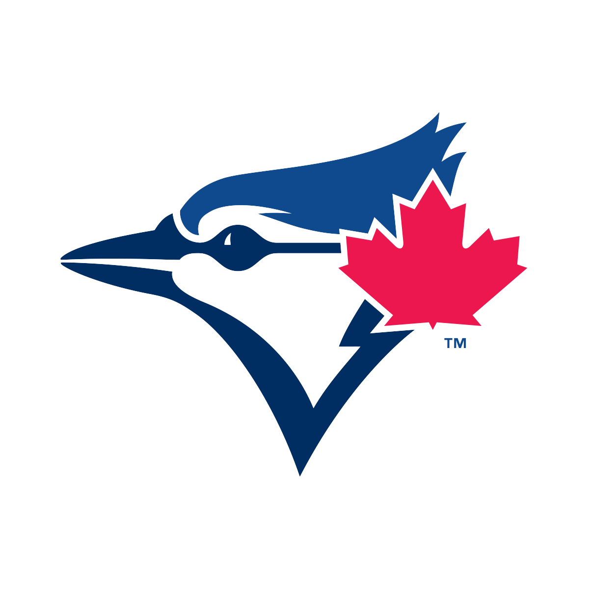 toronto blue jays logo, Toronto Blue Jays Jersey Logo (2004) - (BP)  Toronto script above J/jay