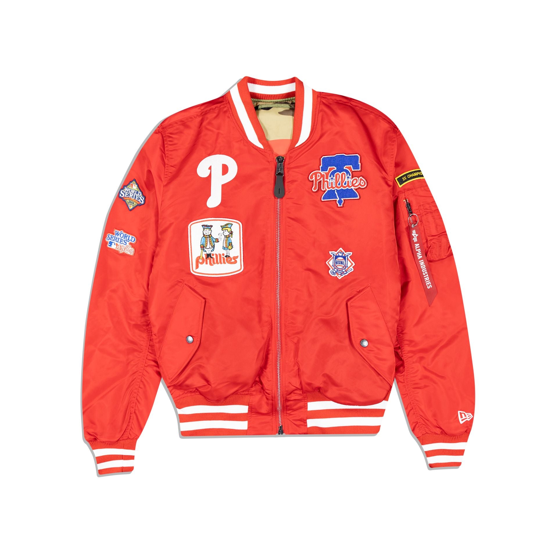 The Louisville slugger baseball jacket red authentic vintage