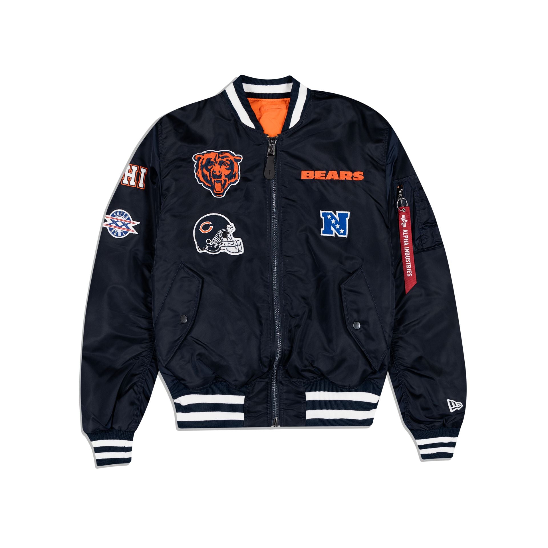 Alpha Industries X Chicago Bears MA-1 Bomber Jacket – New Era Cap