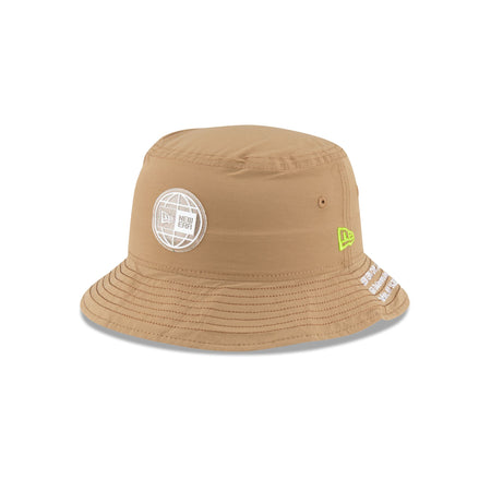 New Era Cap Earth Day Khaki Bucket Hat