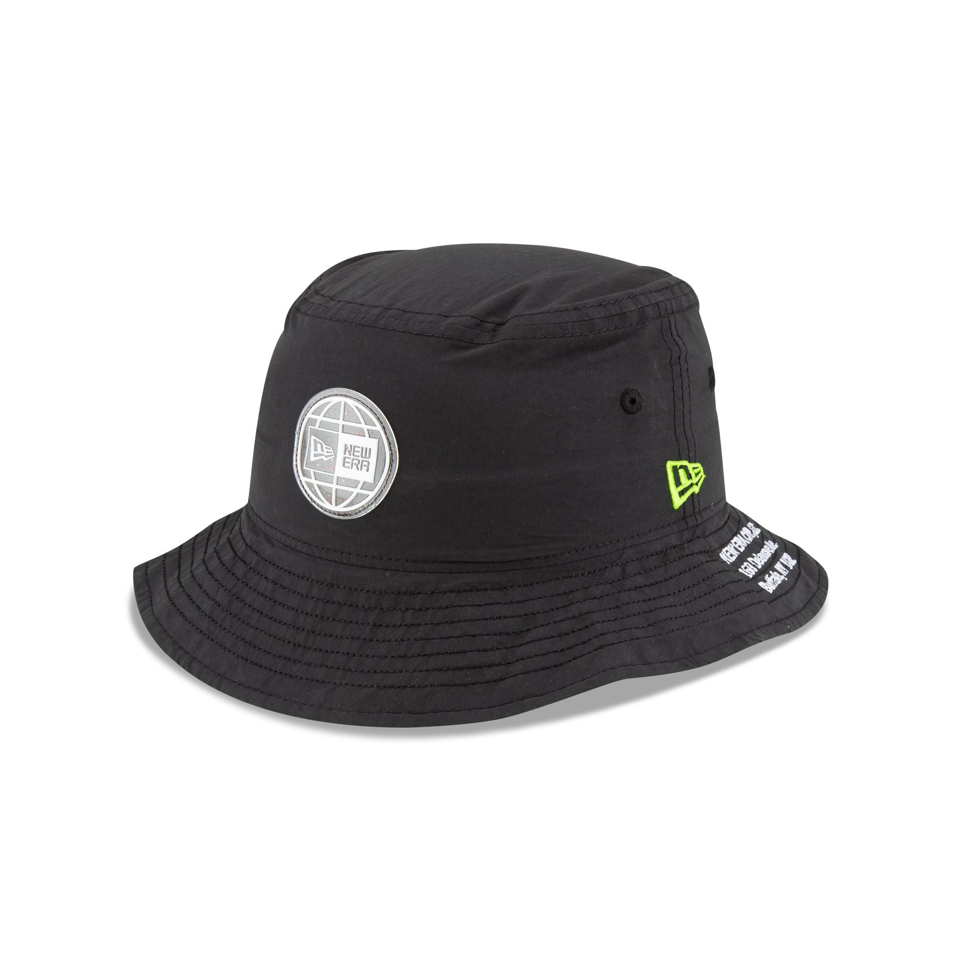 Bucket Hat Big Size New Era Hats New Era Cap Earth Day Black