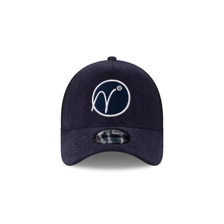 New Era Cap Tennis Club Navy 9FORTY A-Frame Trucker Hat