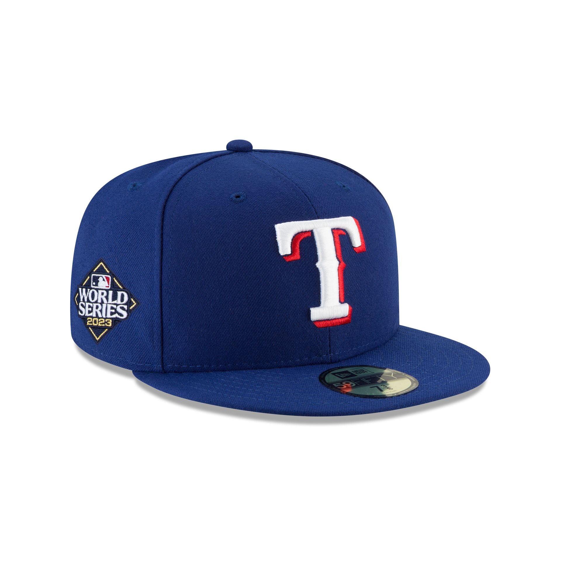 Texas Rangers 2023 World Series Side Patch 59FIFTY Fitted Hat – New Era Cap