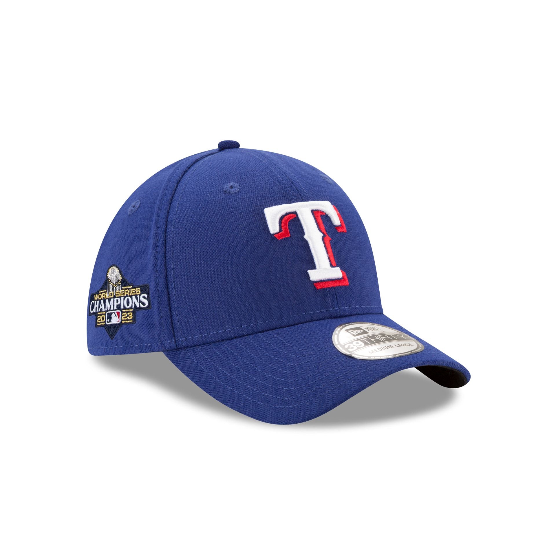Texas Rangers 2023 World Series Champions Side Patch 39THIRTY 