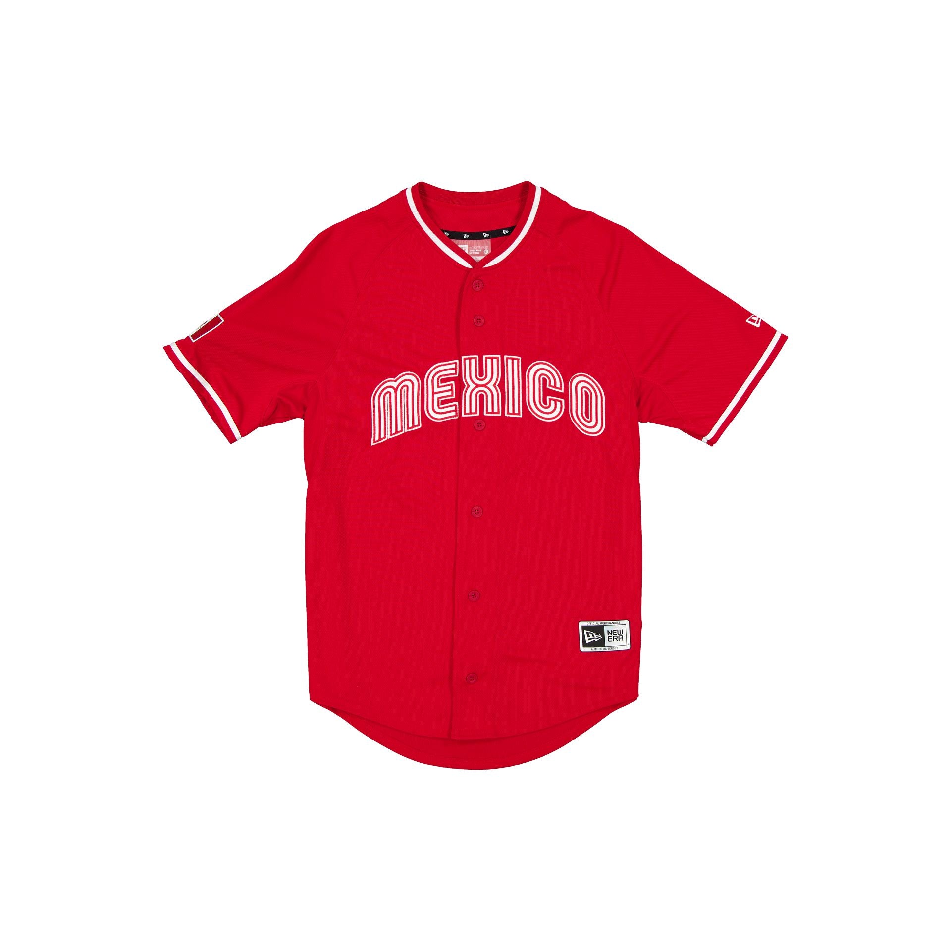 Mexico Baseball Home Jersey1