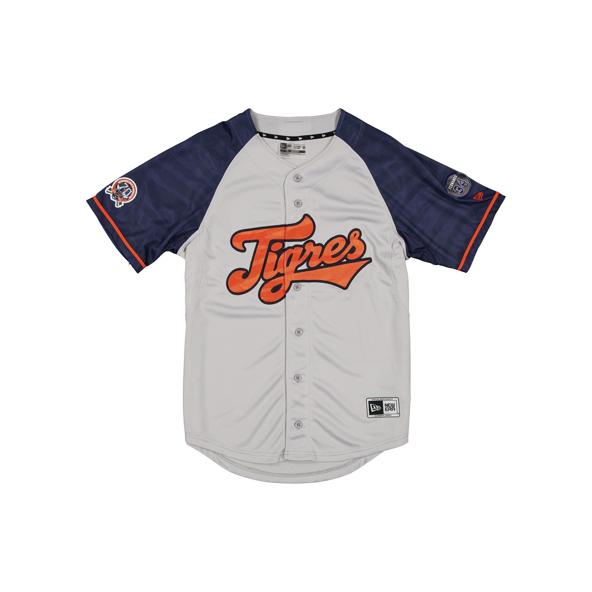 実使用 MLB公式認証 Tigers Martin 88 2017 ユニフォーム Tigres de Quintana Roo LMB 100th Anniversary Away Jersey – New Era Cap