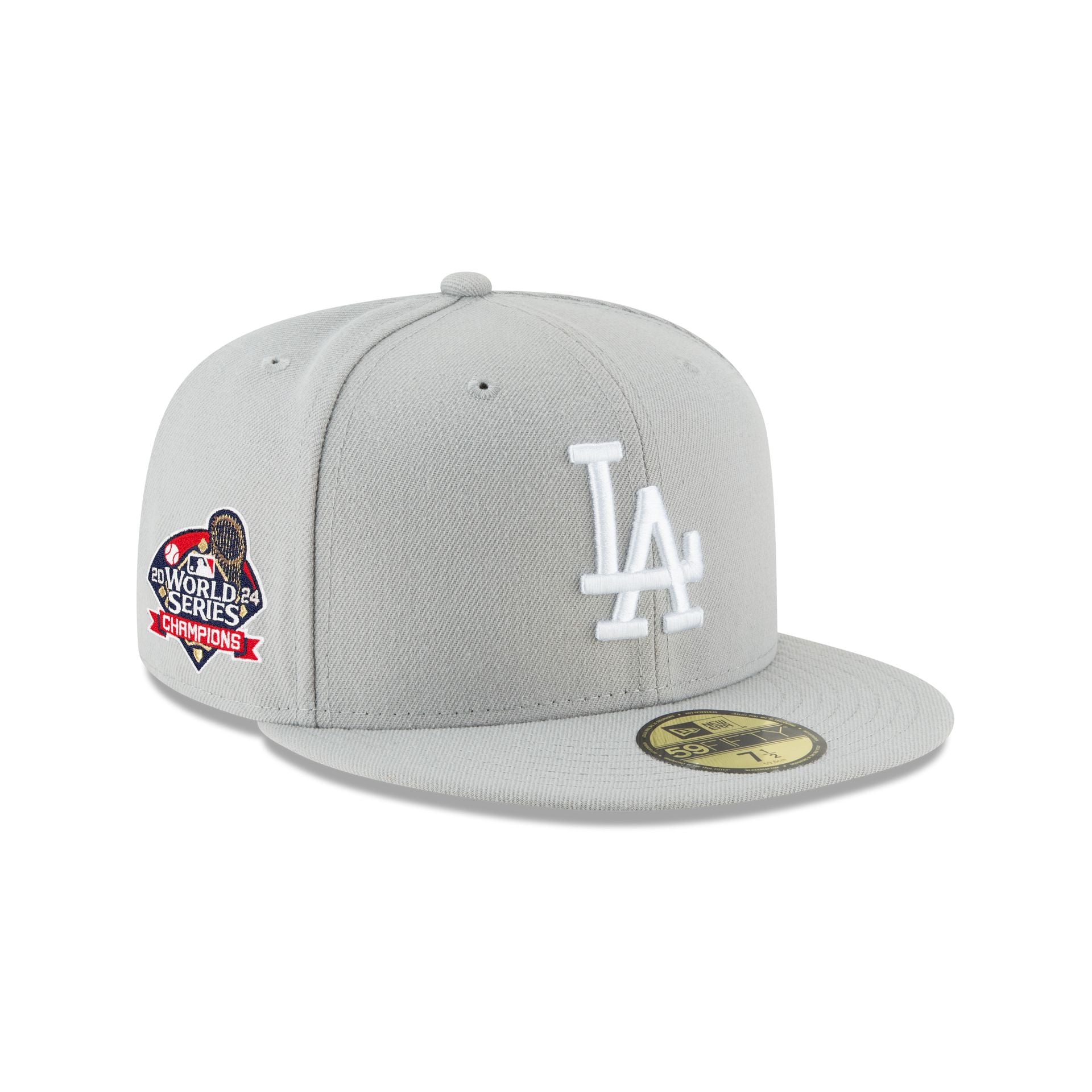 Los Angeles Dodgers 2024 World Series Champions Gray 59FIFTY