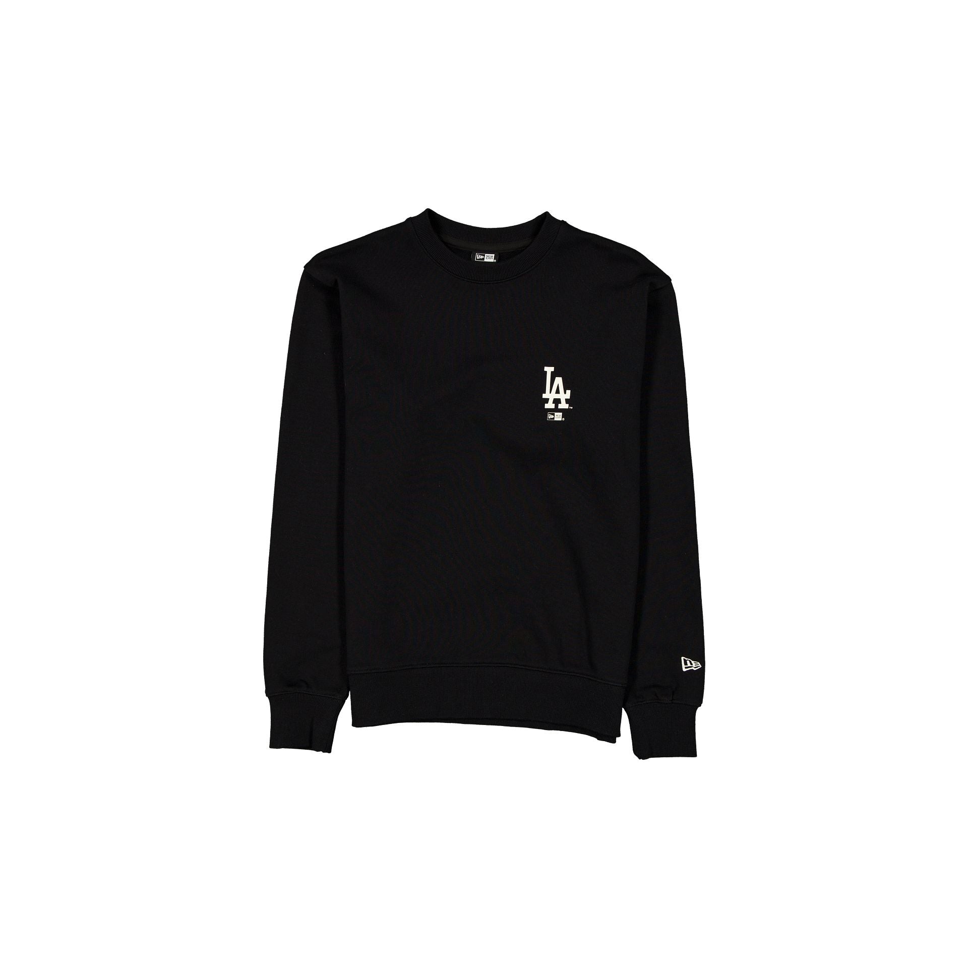 Los Angeles Dodgers Relaxed Black Crewneck – New Era Cap