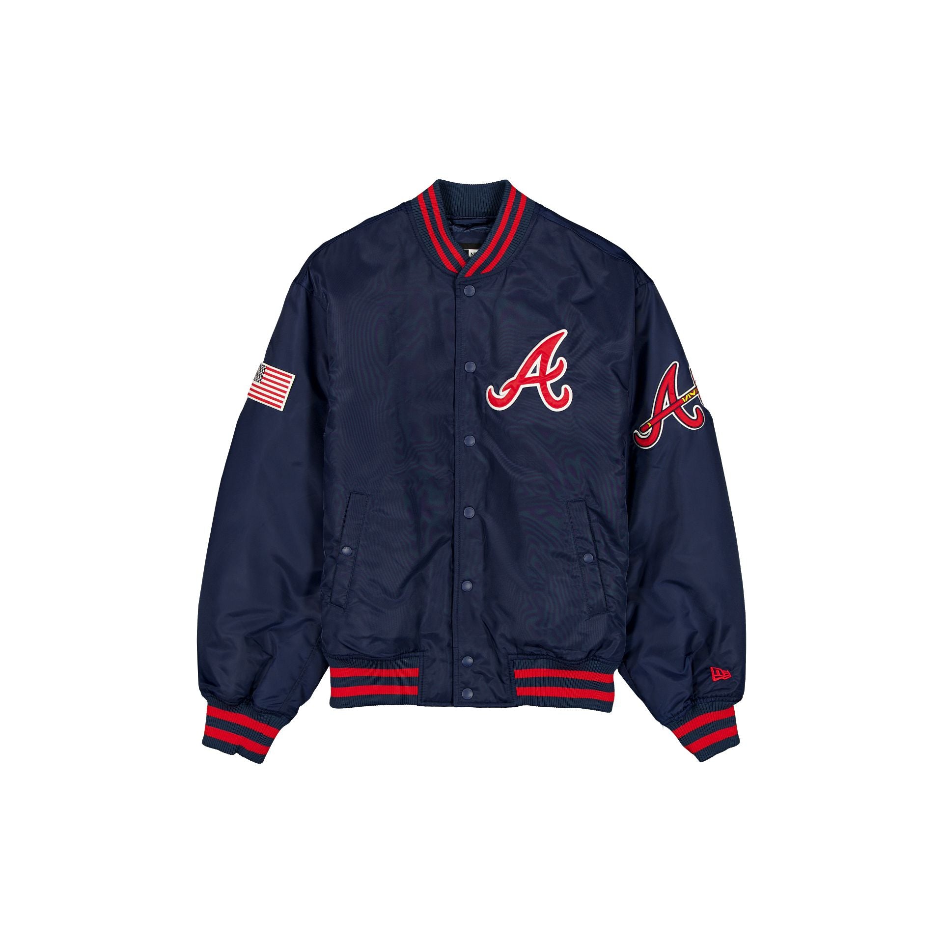 Atlanta Braves Authentic Navy Stadium Jacket – New Era Cap