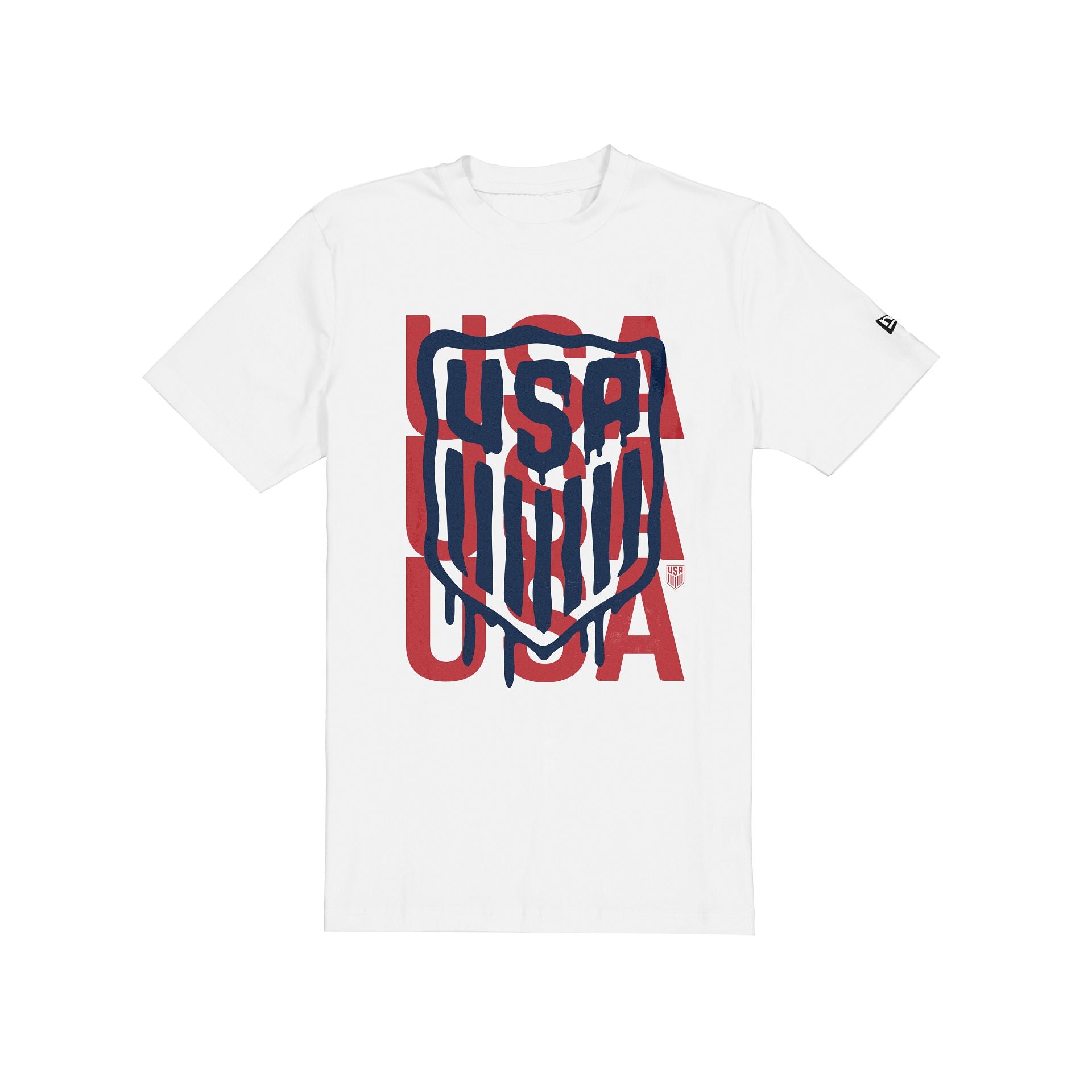 U.S. Soccer Men's National Team Drip White T-Shirt – New Era Cap