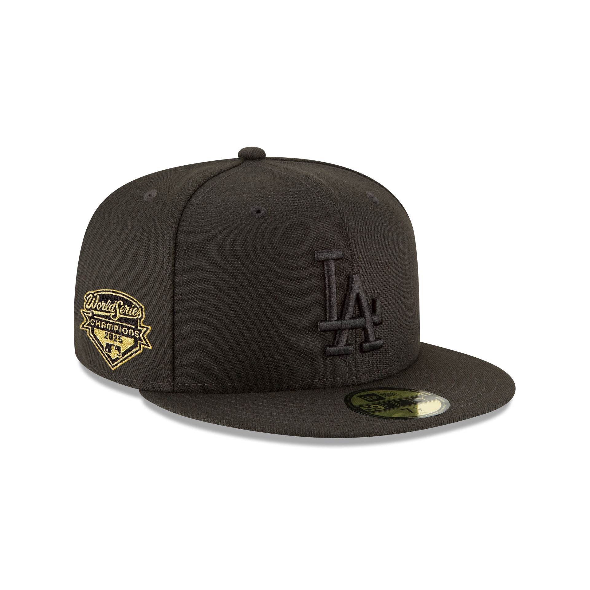 Los Angeles Dodgers 2025 World Series Champions Black on Black