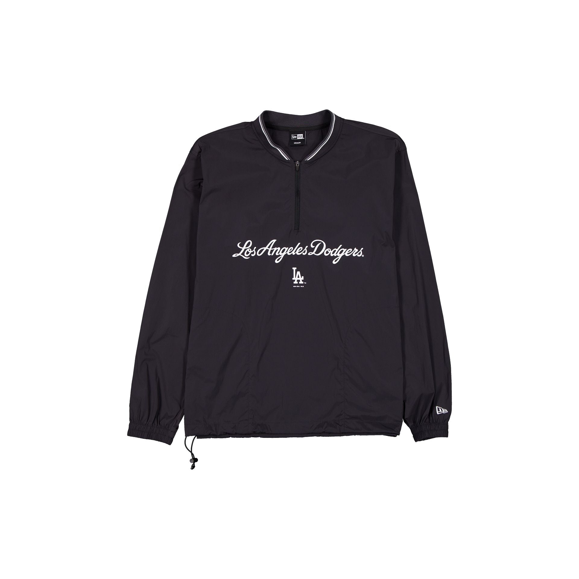 Los Angeles Dodgers Quarter-Zip Black Jacket – New Era Cap