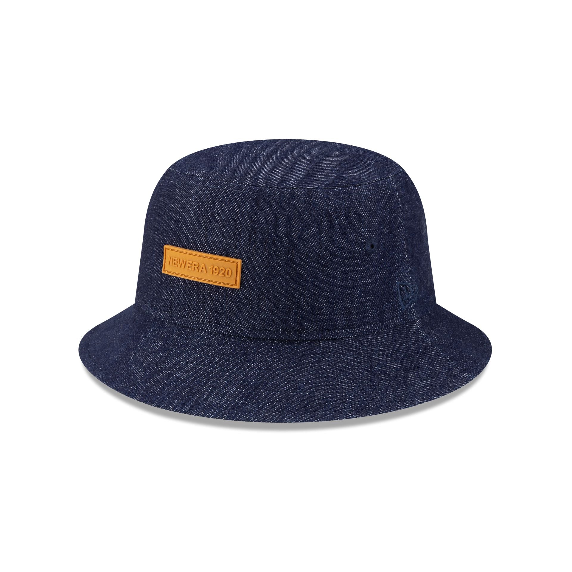 pour homme × NEW ERA BUCKET YYFM LPATCH New Era Cap 1920 Patch Denim Bucket Hat