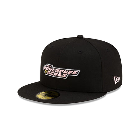 The Powerpuff Girls Logo Black 59FIFTY Fitted Hat