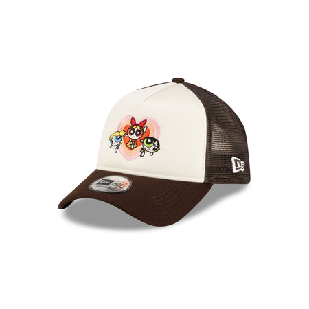The Powerpuff Girls Chrome Black 9FORTY A-Frame Trucker