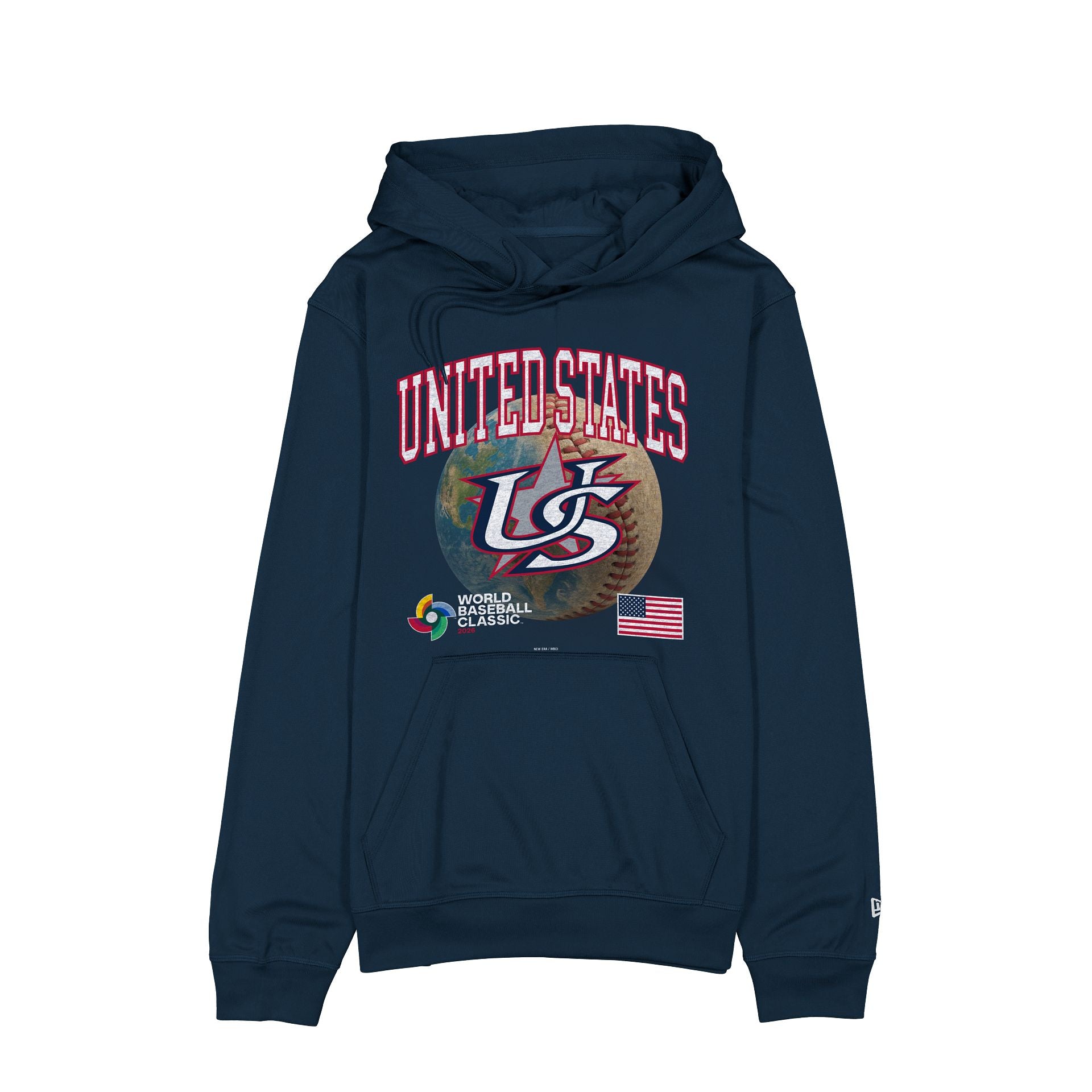 NETFLIX WORLD BASEBALL CLASSIC2026 パーカー USA 2026 World Baseball Classic Dark Royal Hoodie – New Era Cap