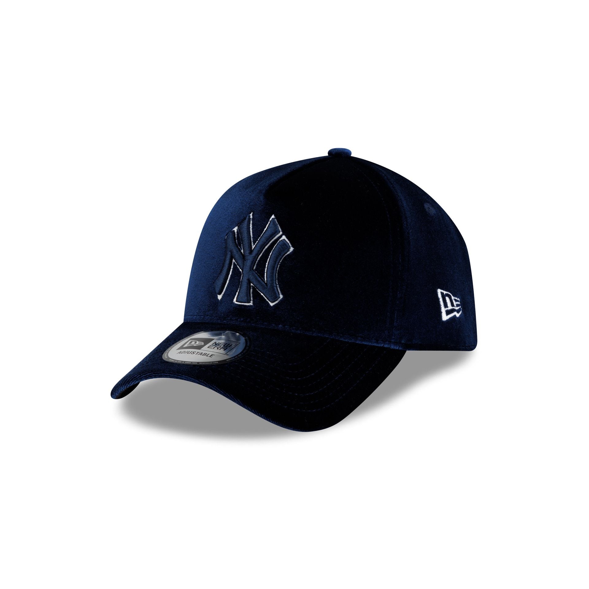 New York Yankees ベースボールキャップ ネイビー New York Yankees Velvet Navy 9FORTY A-Frame Snapback Hat – New Era Cap