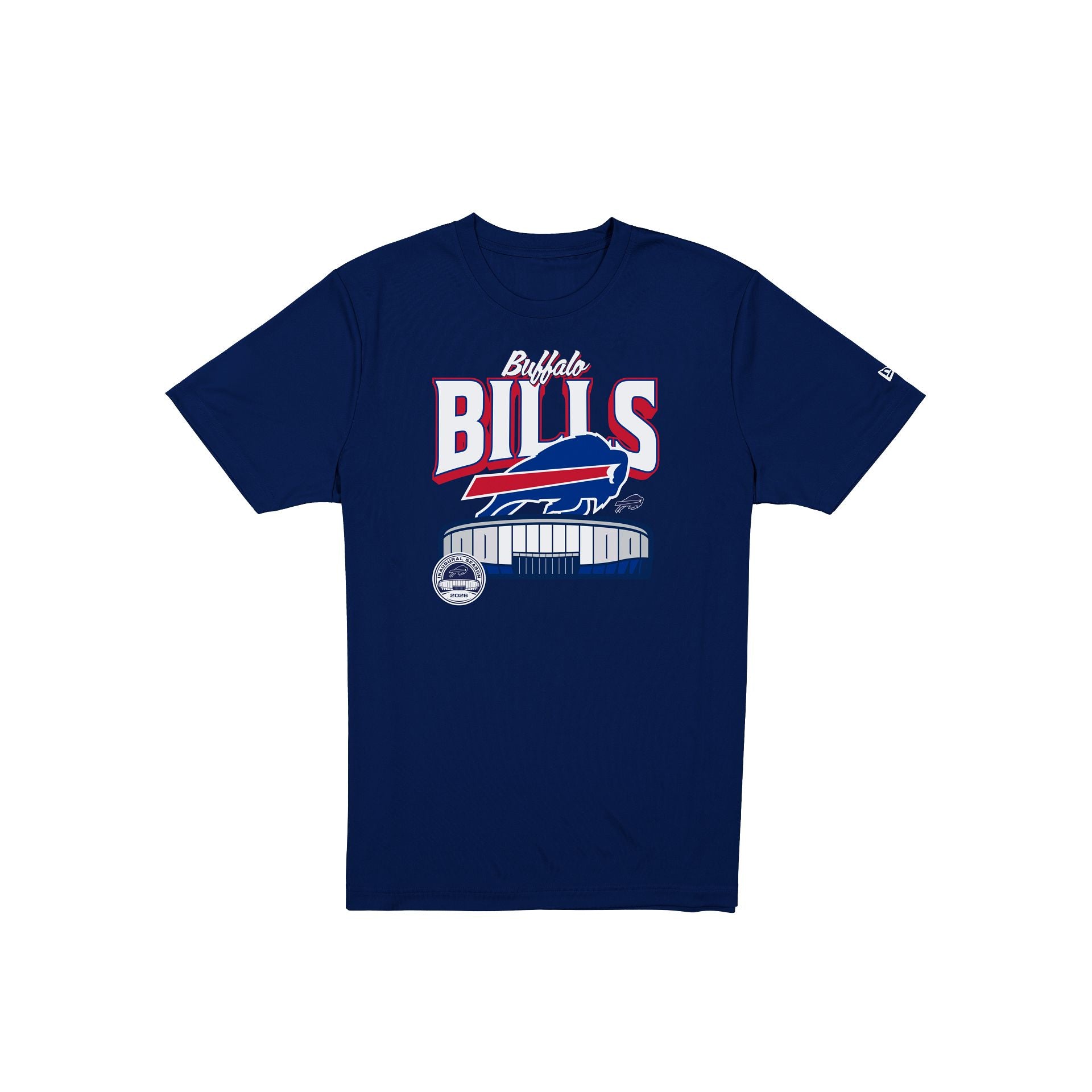 New Era Men's Royal Buffalo Bills Stadium Inaugural Season T-Shirt - Royal