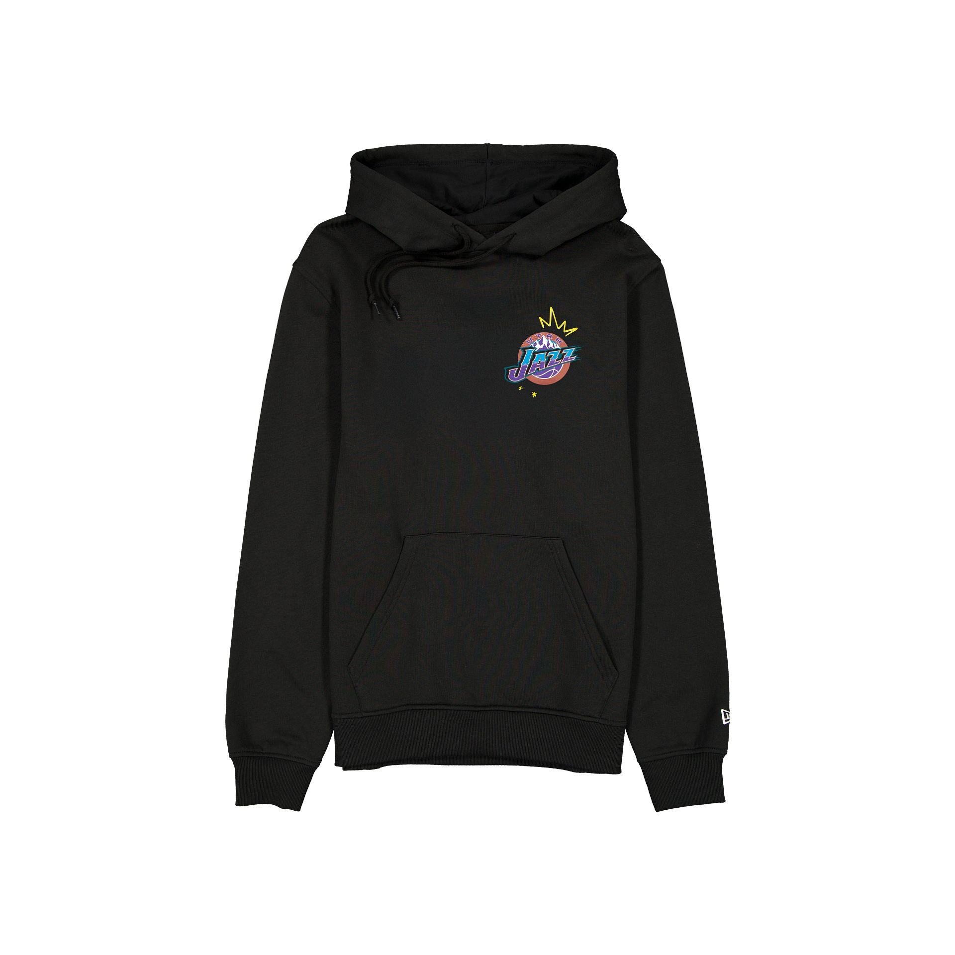 Utah Jazz Hardwood Classics 90s Hoodie – New Era Cap