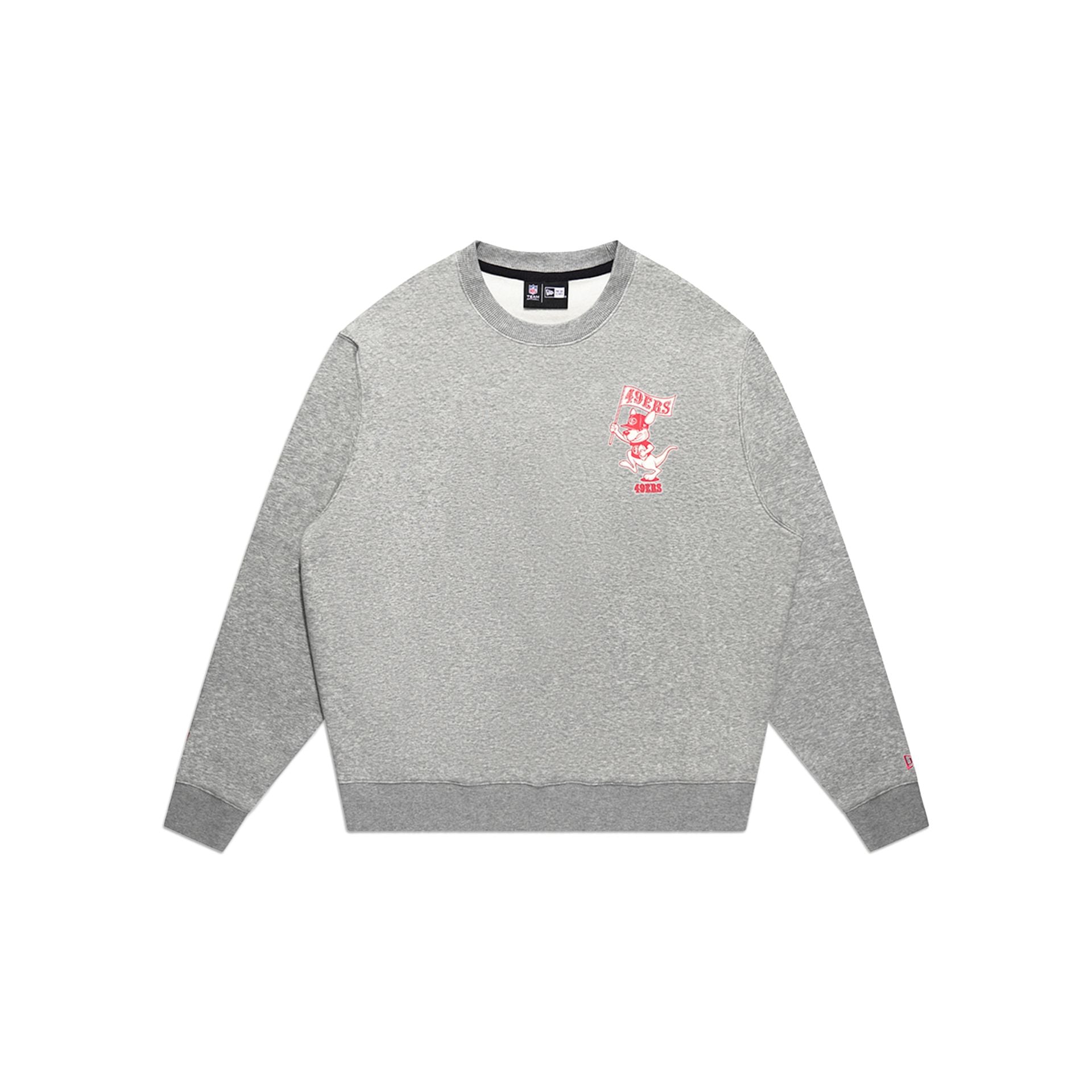 San Francisco 49ers 2026 Melbourne Game Gray Crewneck – New Era Cap