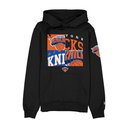 New York Knicks Hardwood Classics 2000s Multi Logos Hoodie