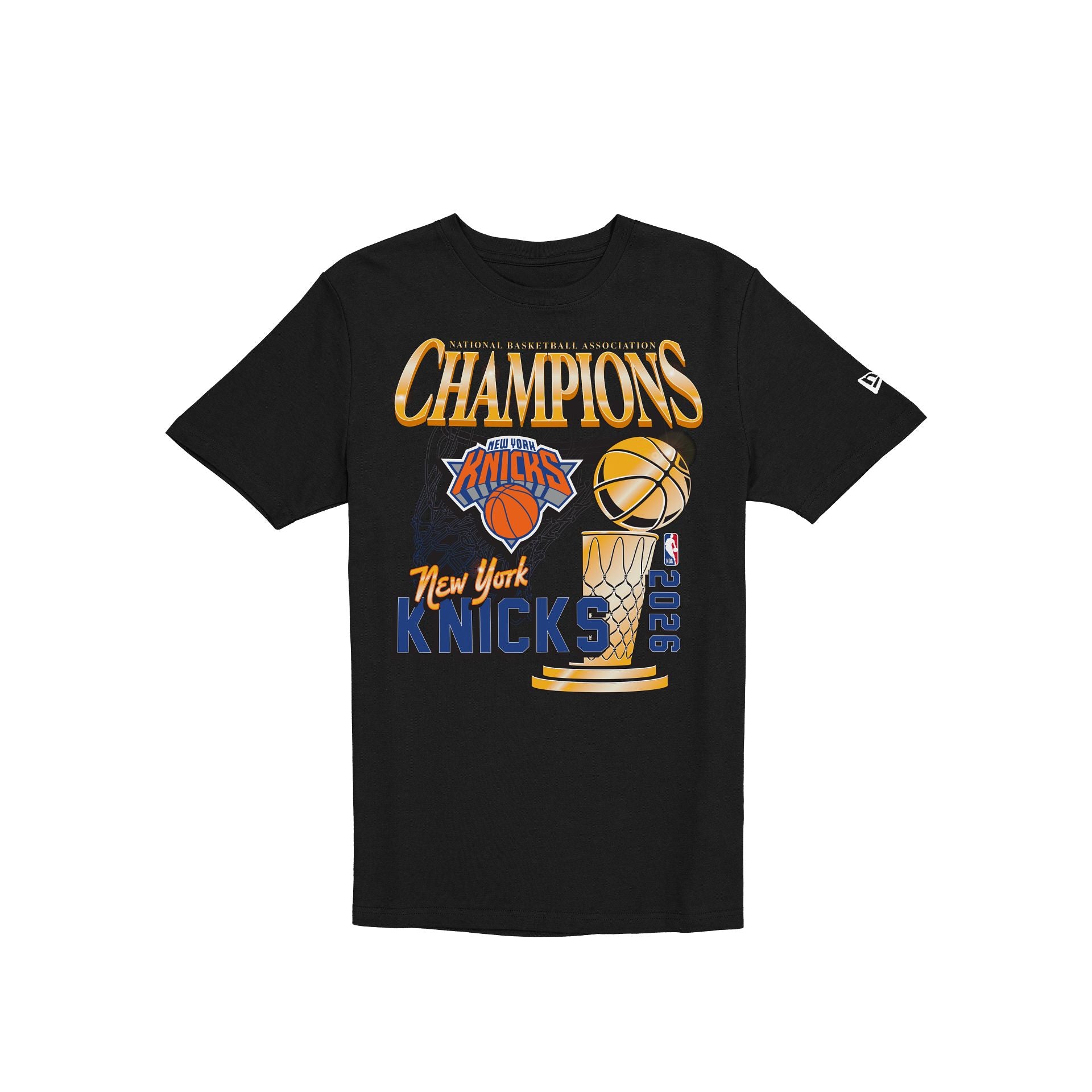 New York Knicks 2026 Champions T-Shirt – New Era Cap