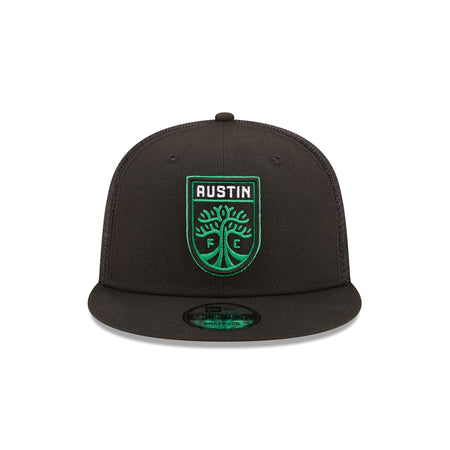 Austin FC Black 9FIFTY Trucker Hat