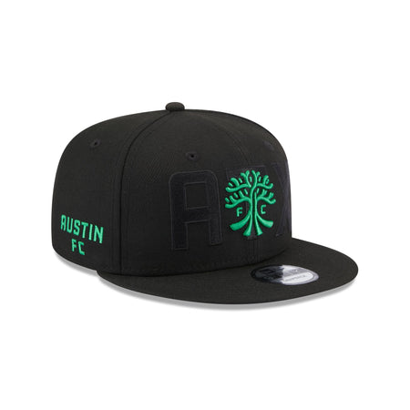Austin FC Black 9FIFTY Snapback Hat
