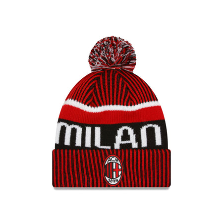 AC Milan Wordmark Pom Knit Hat