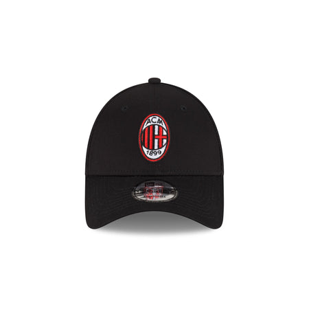 AC Milan Black 9FORTY Adjustable Hat