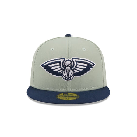 New Orleans Pelicans Color Pack Green 59FIFTY Fitted Hat