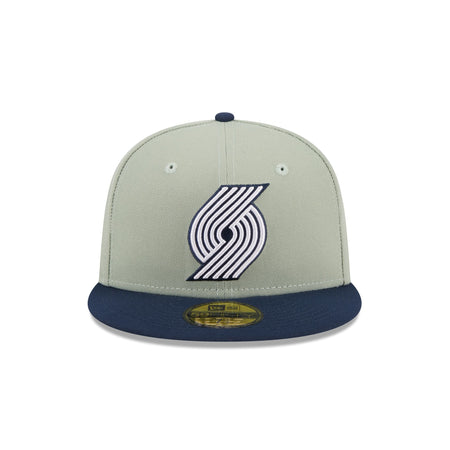 Portland Trail Blazers Color Pack Green 59FIFTY Fitted Hat