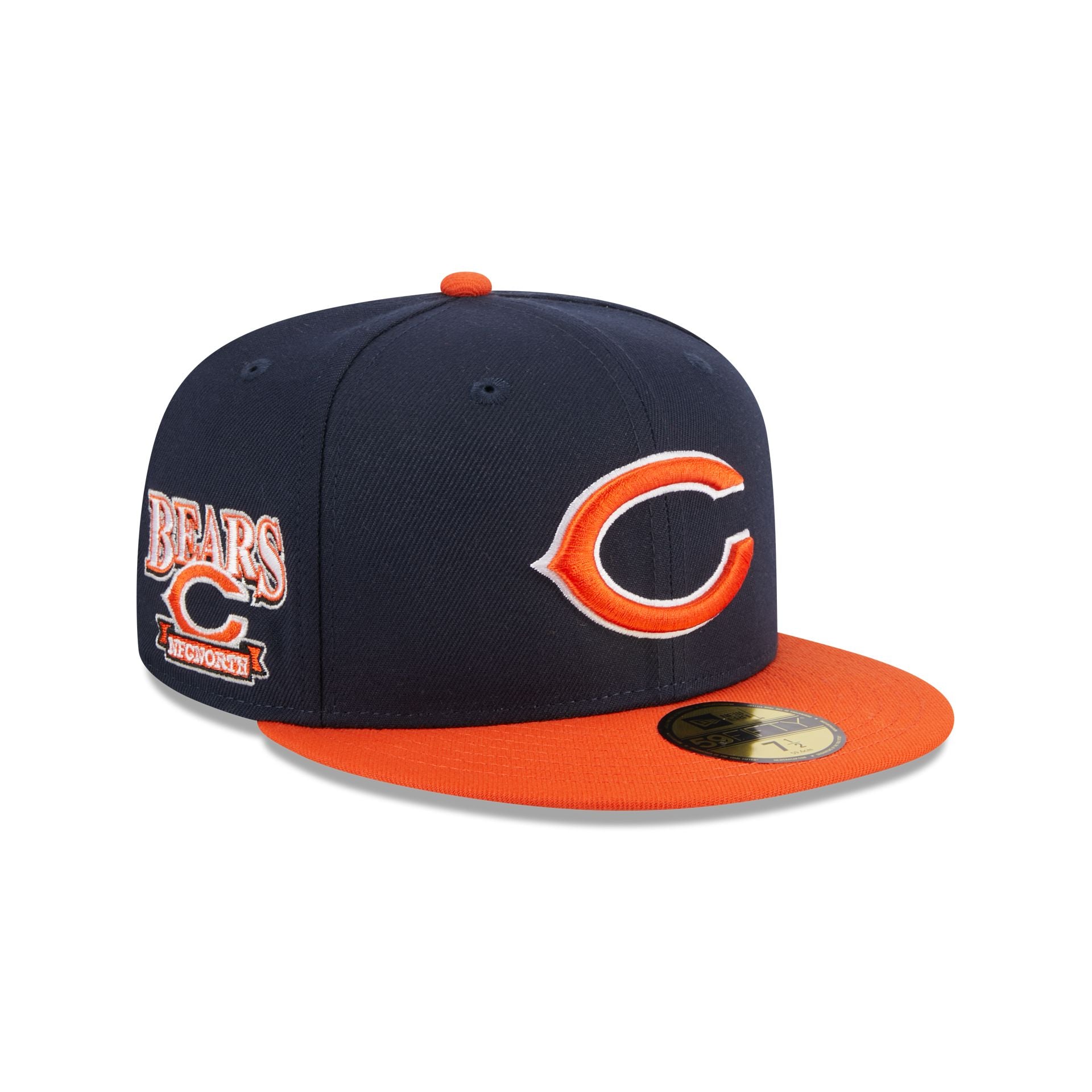 Chicago bears black fitted hat Clearance