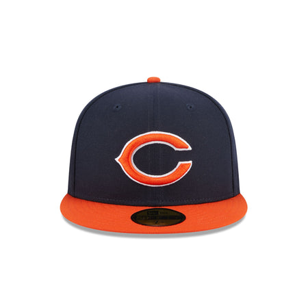 Chicago Bears Throwback Hidden 59FIFTY Fitted Hat