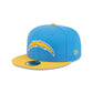 Los Angeles Chargers Throwback Hidden 59FIFTY Fitted Hat