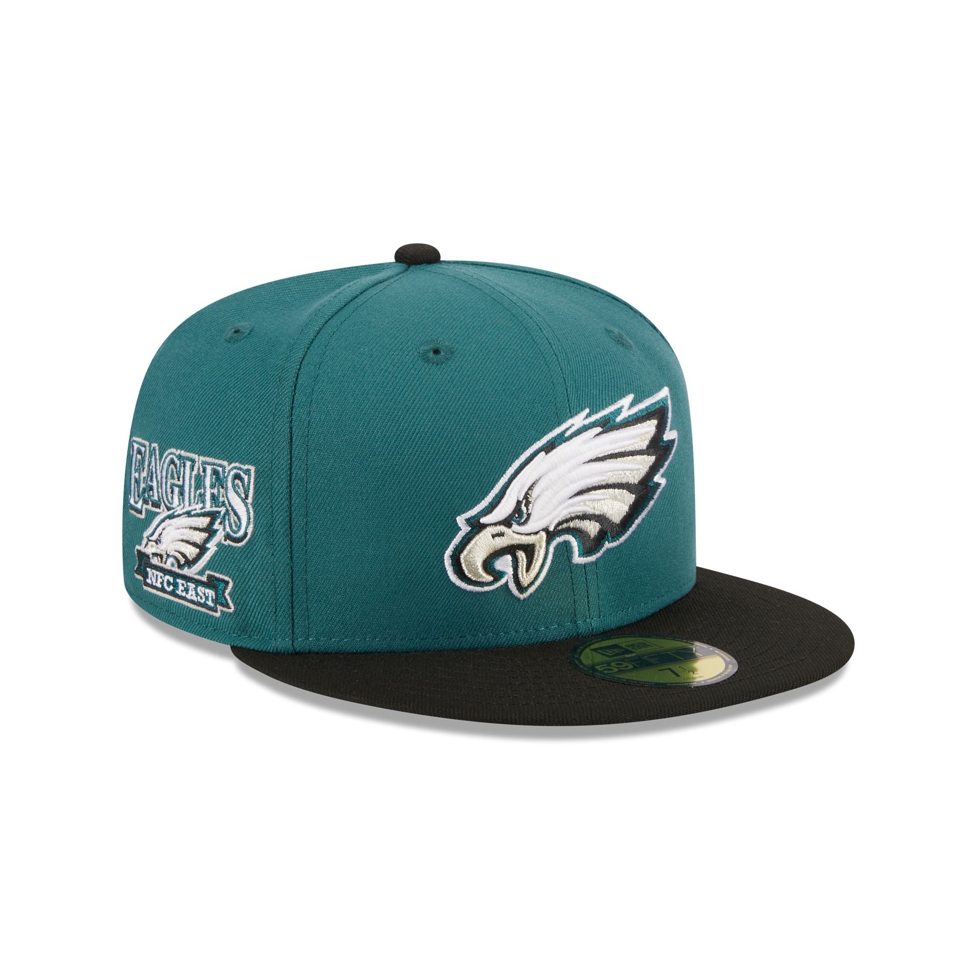 Eagles throwback fitted hat Clearance