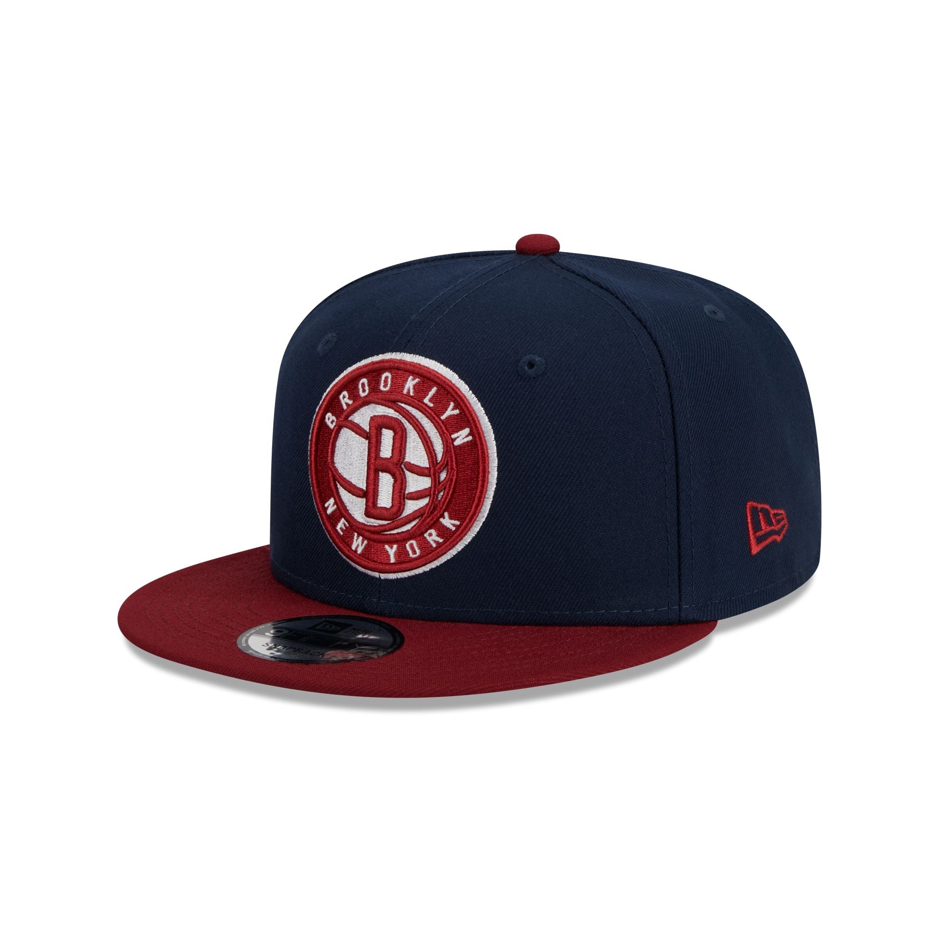 Brooklyn Nets Color Pack Navy 9FIFTY Snapback Hat, Blue, NBA by New Era