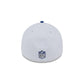 Indianapolis Colts 2023 Sideline White 39THIRTY Stretch Fit Hat