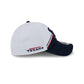 Houston Texans 2023 Sideline White 39THIRTY Stretch Fit Hat