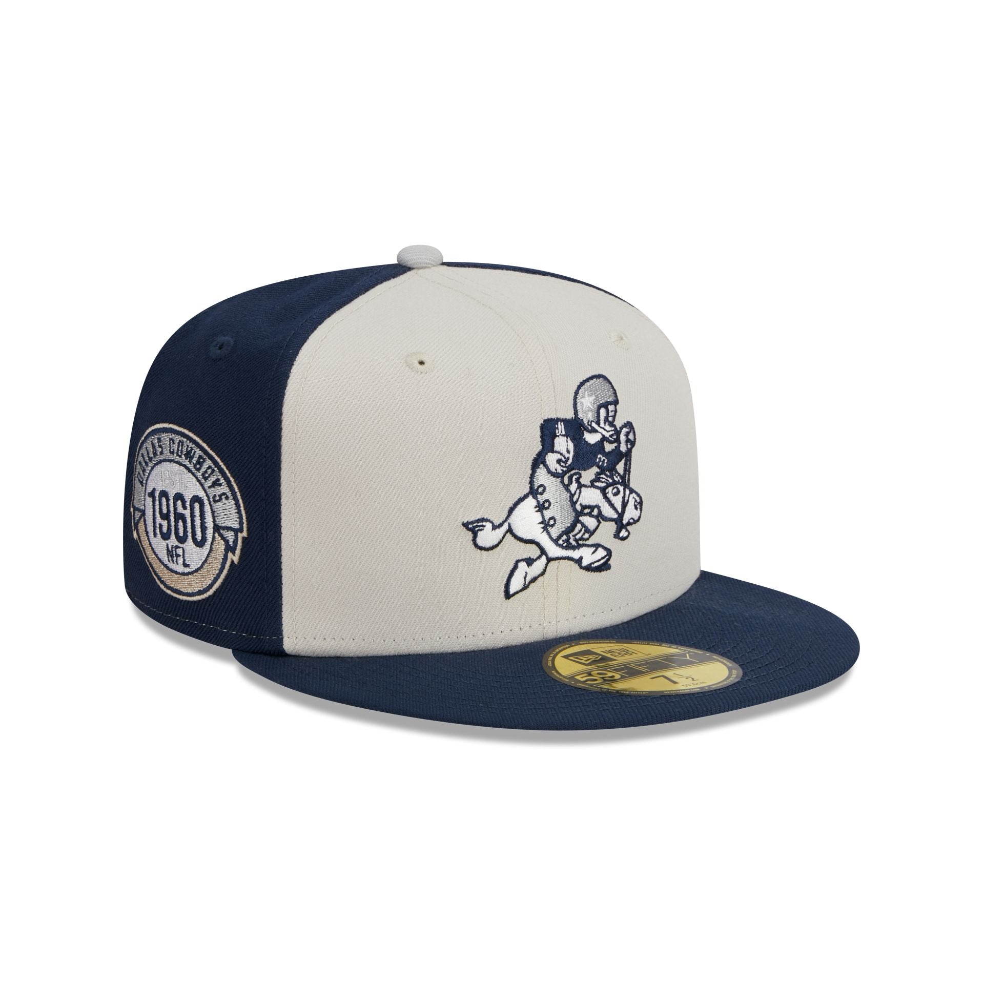 Dallas cowboys wordmark logo 59fifty fitted Clearance