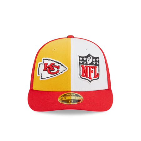 Kansas City Chiefs 2023 Sideline Low Profile 59FIFTY Fitted Hat