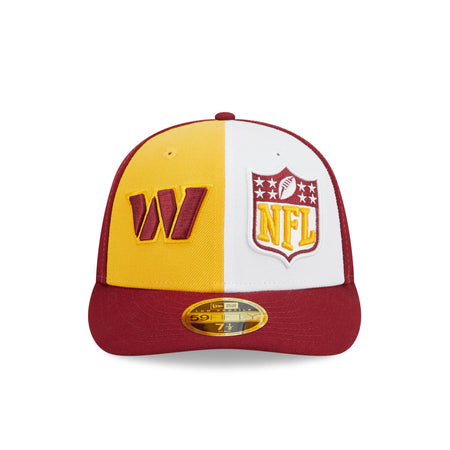 Washington Commanders 2023 Sideline Low Profile 59FIFTY Fitted Hat