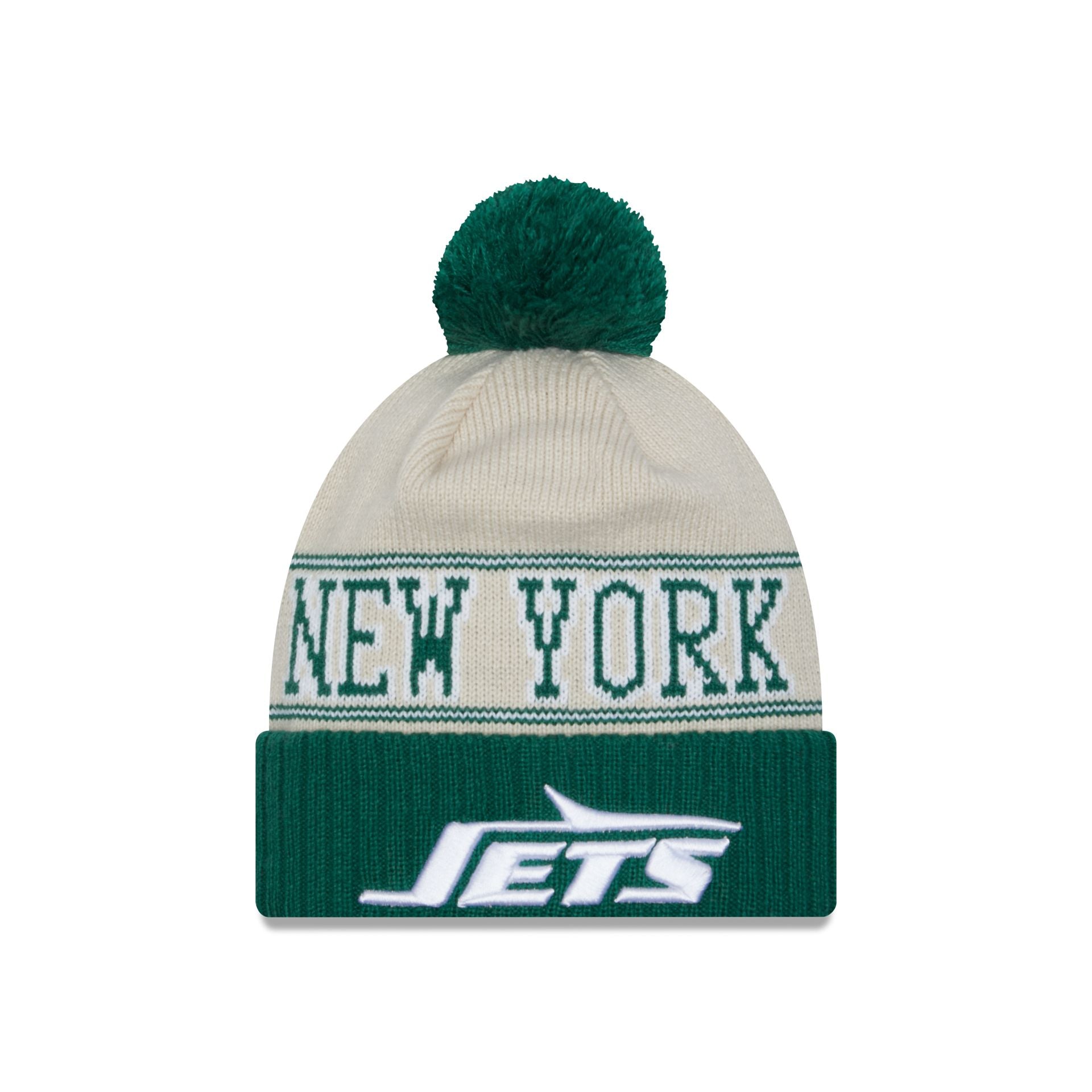 new york jets pom pom hat