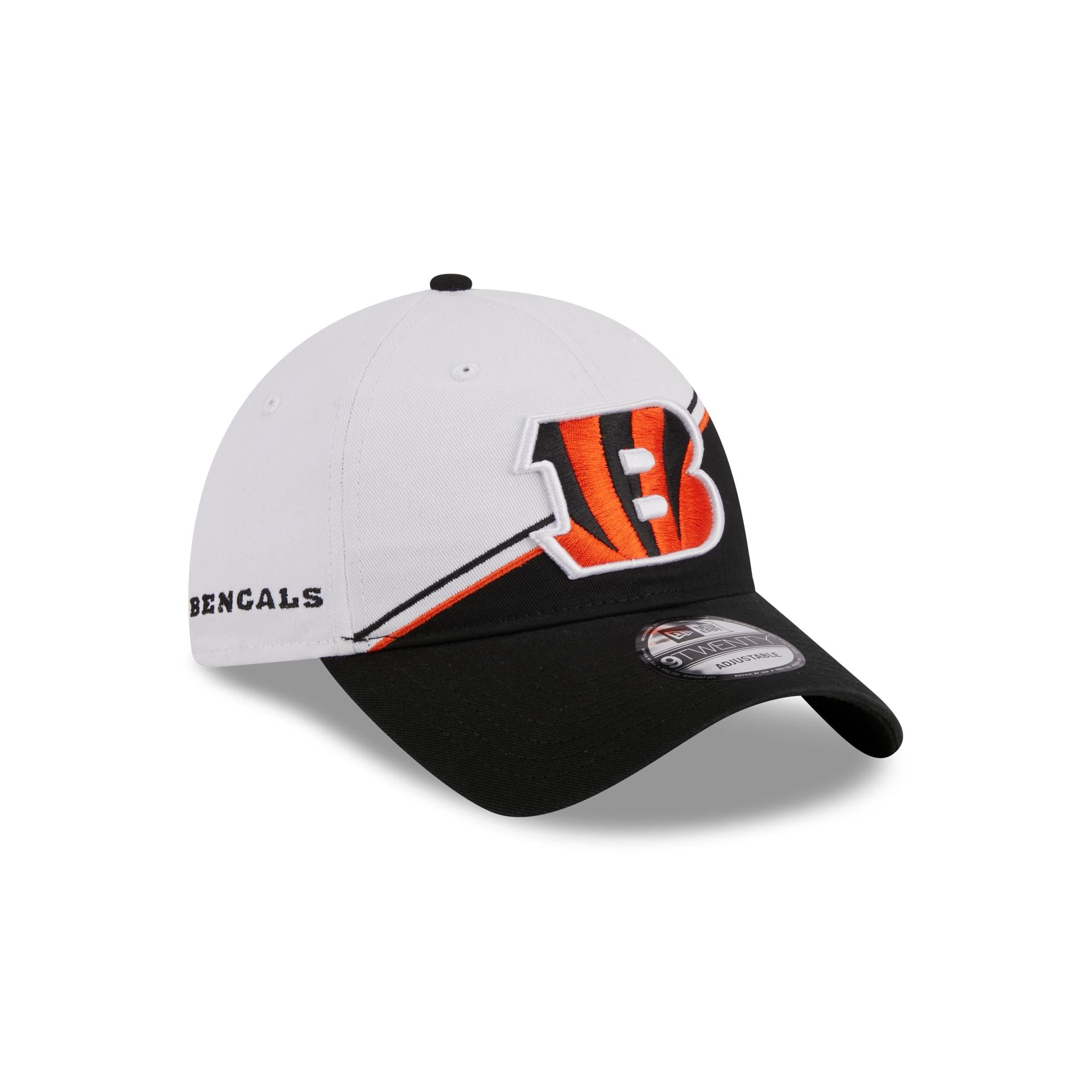 Cincinnati Bengals 2023 Sideline 9TWENTY Adjustable Hat, White, NFL by New Era