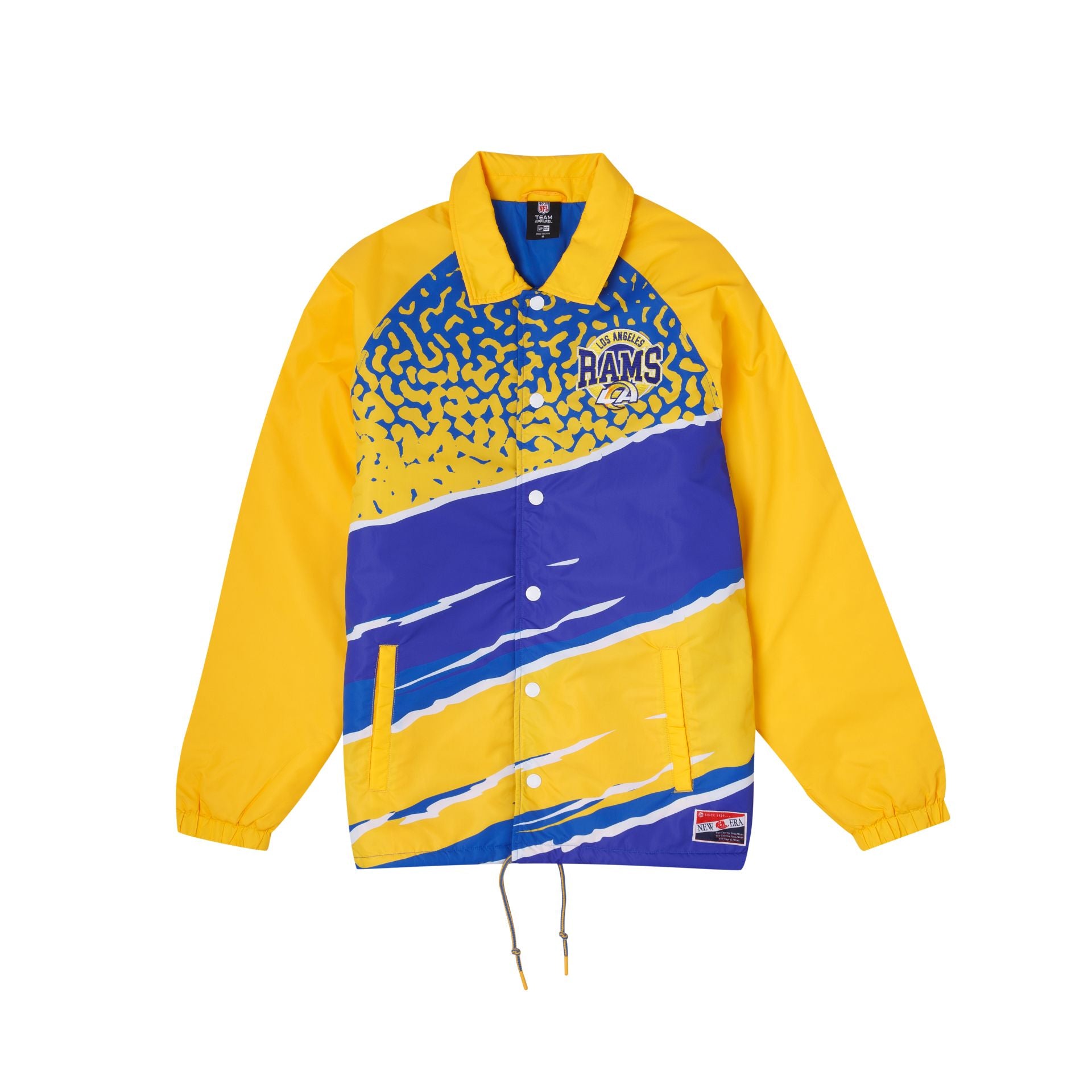 Los Angeles Rams Throwback Jacket - Size: S, NFL by New Era