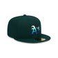 Oakland Athletics Metallic Gradient 59FIFTY Fitted Hat