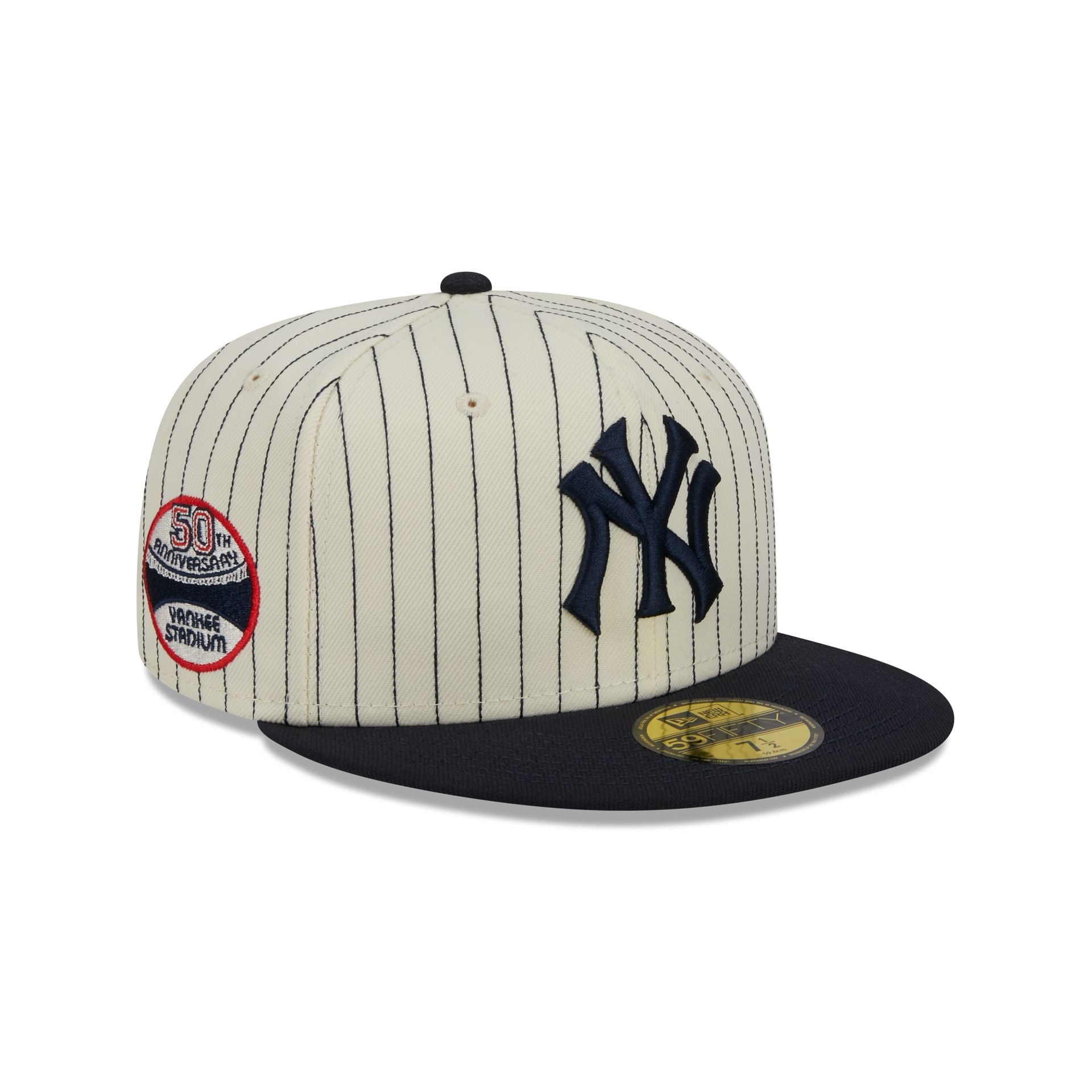 New York Yankees Script – 59FIFTY Jersey New Era Cap Hat Retro Fitted