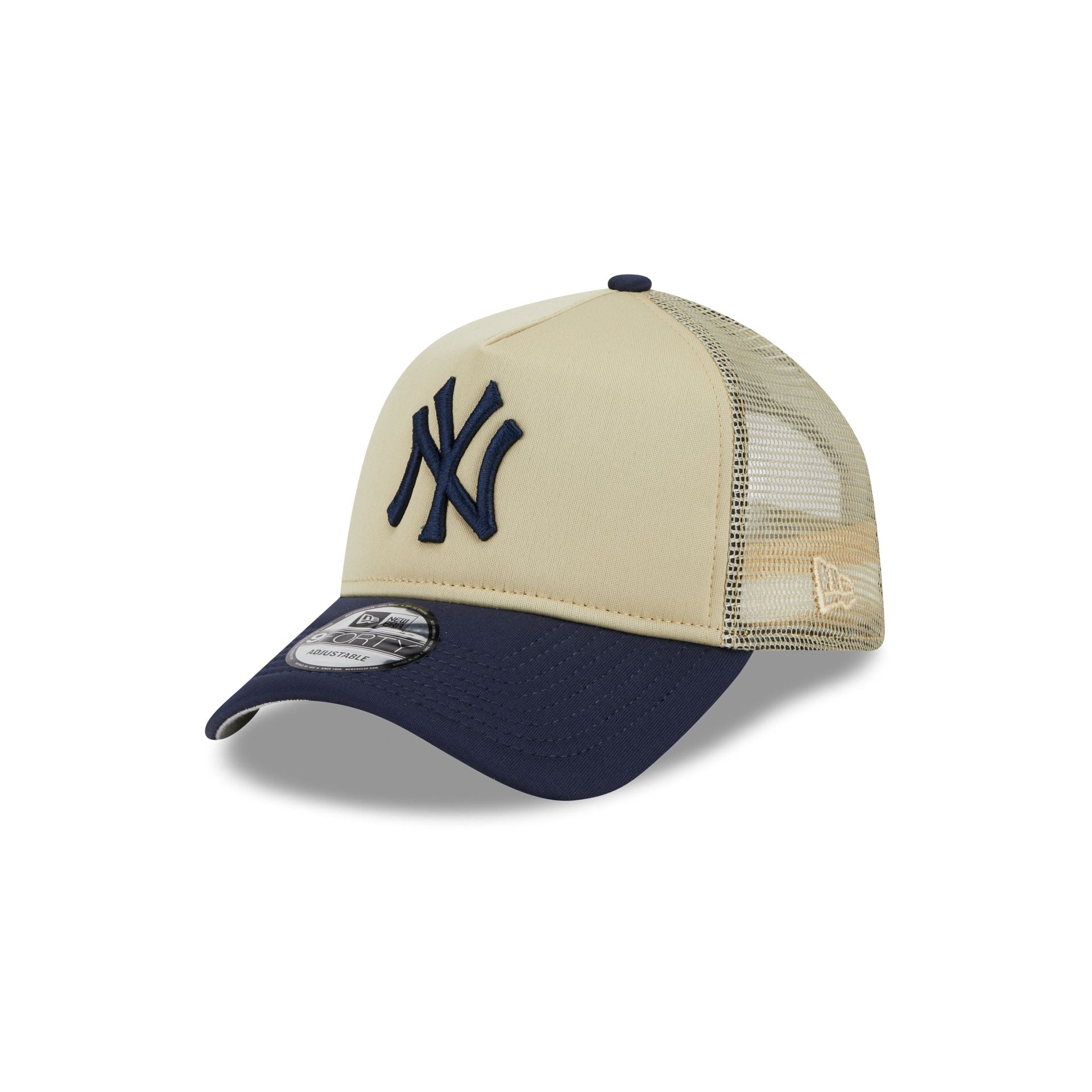 New Era 9Forty A-Frame Trucker Cap - New York Yankees Beige : :  Mode