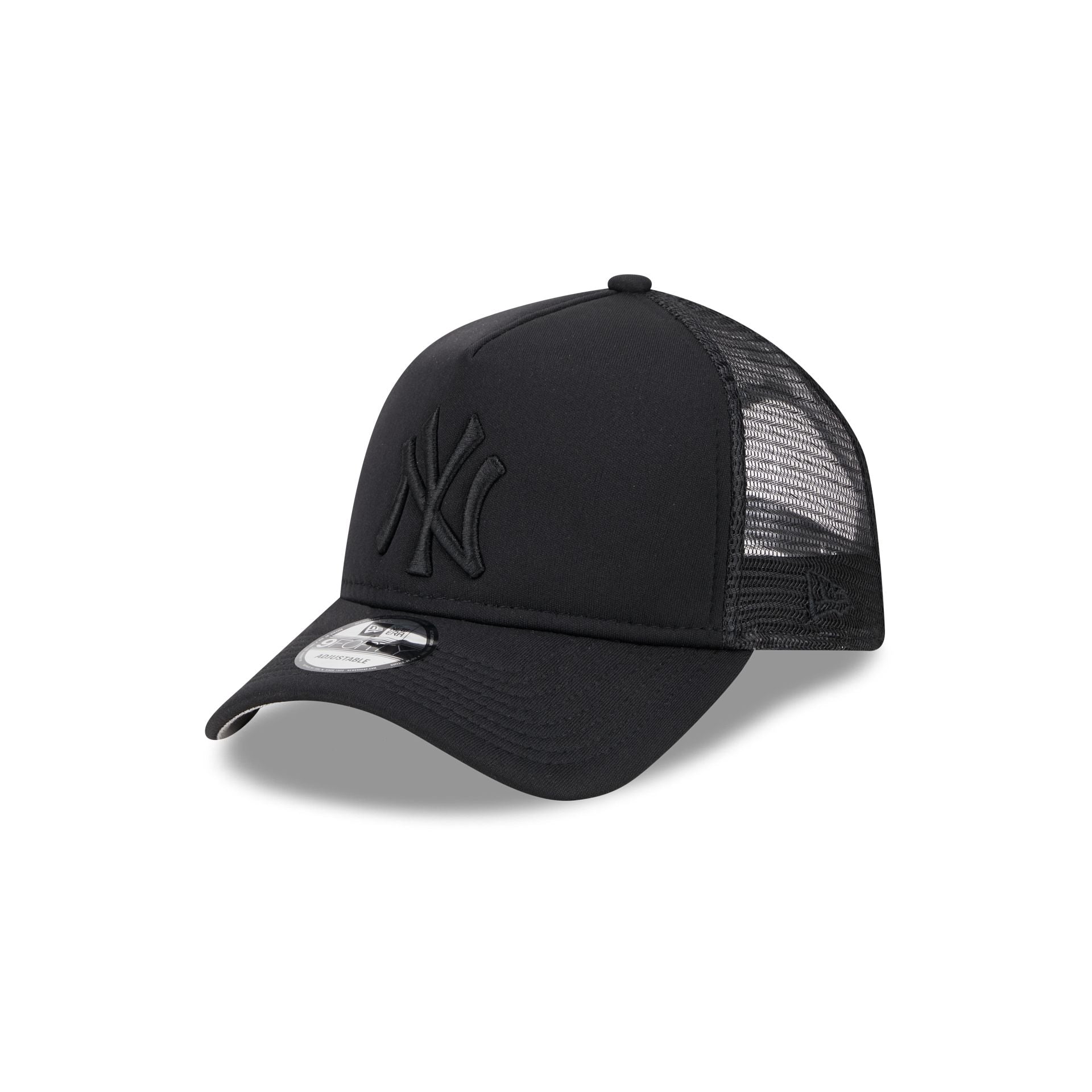 Velvet Black/Black A-frame Trucker - Equip cap