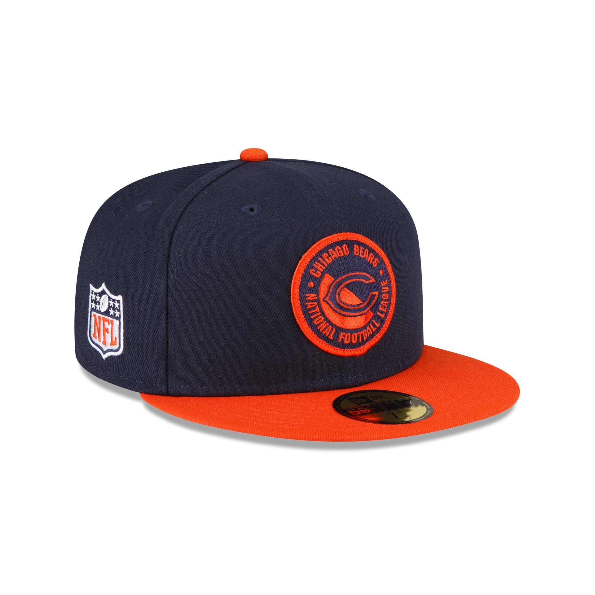 Fitted chicago bears hats Clearance